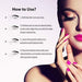 Digital Shoppy Natural Thick Black Colored Long False Eyelashes Extension Eye Makeup set- 5 Pairs