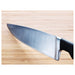 Digital Shoppy IKEA Cook's Knife, Black, 20 cm (8") 00289237 durable kitchen stainless steel handle home