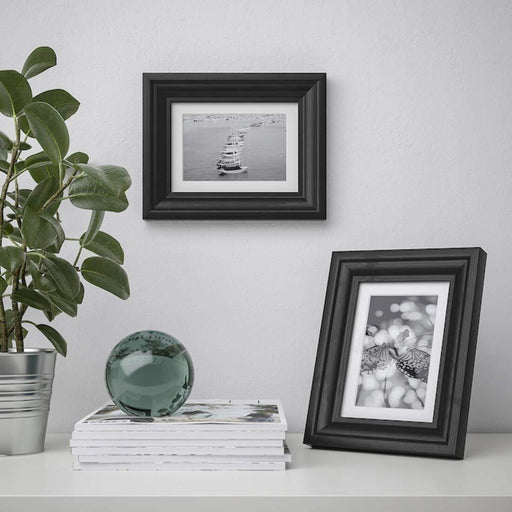 Modern and stylish black stained frame by IKEA EDSBRUK for your wall decor 40427618
