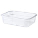 A space-saving and easy-to-use food container with versatile features from IKEA.
