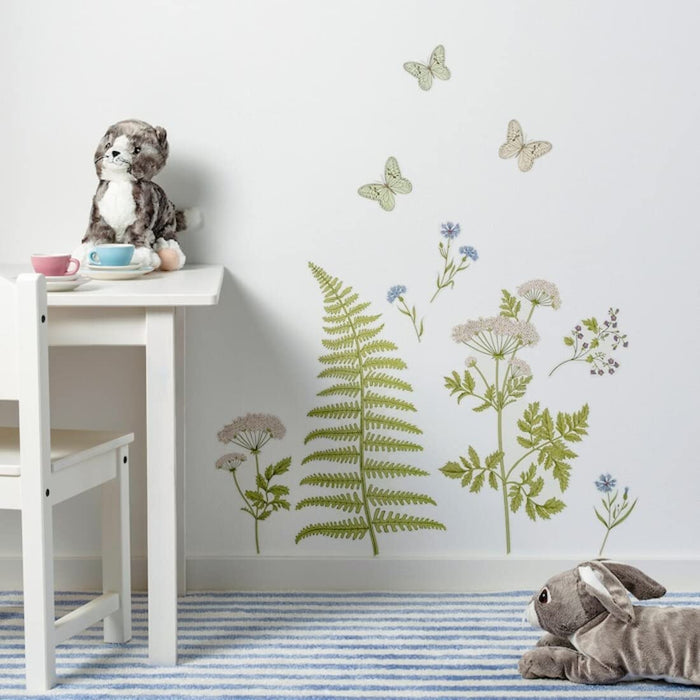 The durable and long-lasting IKEA Fern & Flower Decoration is a natural and refreshing backdrop to the room decor 20446830