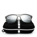 Digital Shoppy Men's Aluminum Polarized Mirror Square Goggle Eye wear Sun Glasses Accessories for Men/Female Sunglasses 6560 6108 clear clear protect light damage online price
