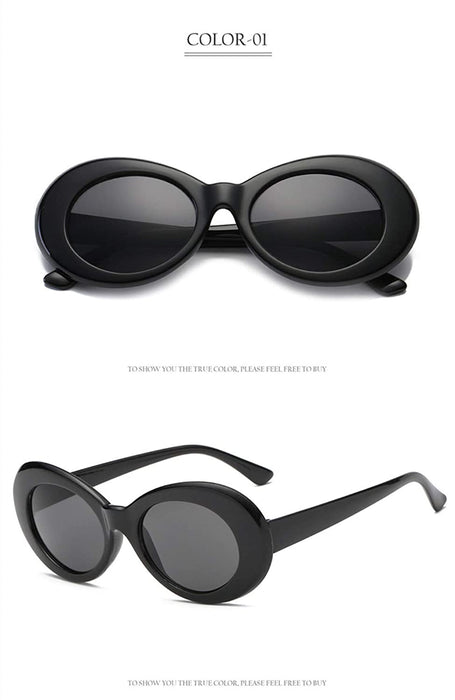 "Elegant unisex oval sunglasses with rose gold frames and polarized lenses"