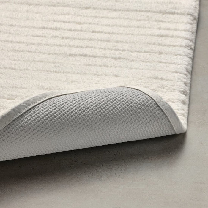 IKEA Bathmat White designed to keep you safe and secure while getting ready in the bathroom 70500141