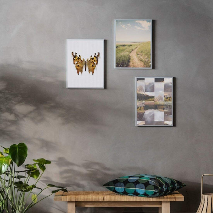 Upgrade your photo display game with the versatile and sleek Aluminium Frame (40x50 cm) from IKEA 30286765