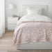 Digital Shoppy IKEA Throw, White/Pink, 130x170 cm (51x67 )