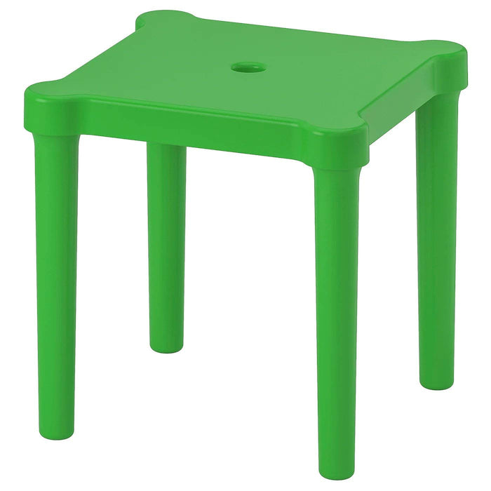 An easy-to-clean children's stool perfect for messy playtime activities, designed with safety and durability in mind.