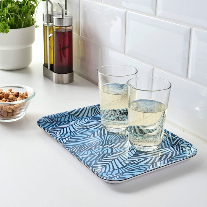 A plastic tray with compartments, containing an assortment of snacks and drinks 20x28 cm (8x11") 80498072