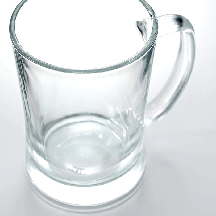 IKEA clear glass beer tankard, the perfect party glassware for serving up some beer.