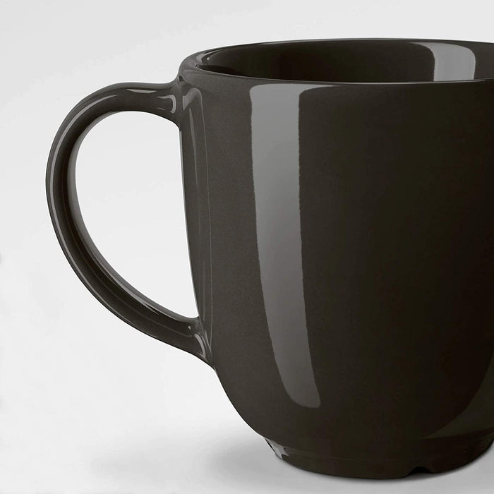 IKEA Stoneware, Coloured Glaze Mug, Dark Grey, 30 cl (10 oz) - digitalshoppy.in