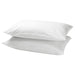  White cotton pillowcase from IKEA, soft and comfortable fabric with a simple rainbow design