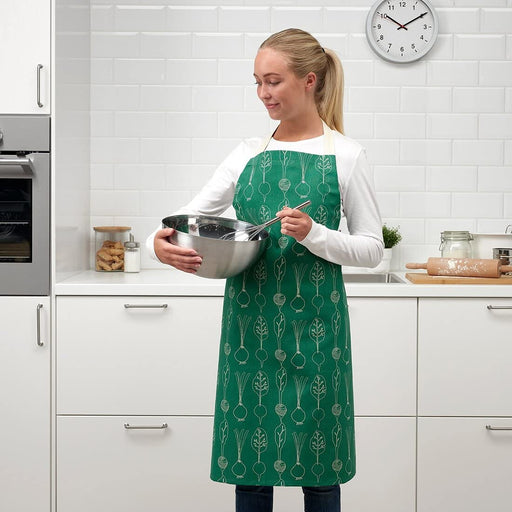 Protect your clothes while cooking or baking with this practical and fashionable apron from IKEA, designed for optimal comfort and functionality 50493071