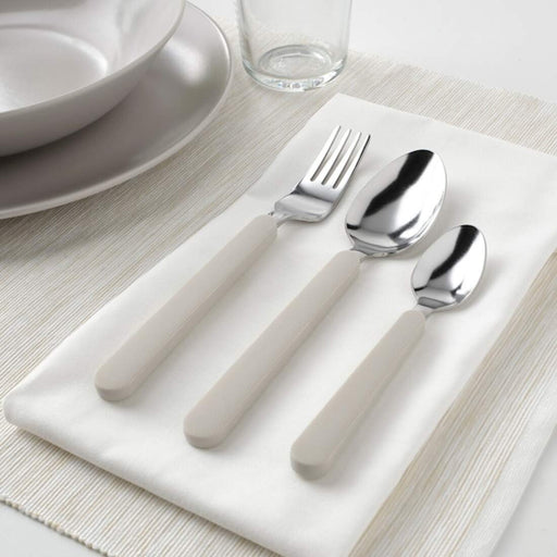 Digital Shoppy IKEA 12-Piece Cutlery Set, Beige modern dishwasher soft food online low price 90464161