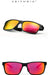 Digital Shoppy VEITHDIA Men's Aluminum Polarized Mirror Square Goggle Eye wear Sun Glasses Accessories for Men/Female Sunglasses 6560