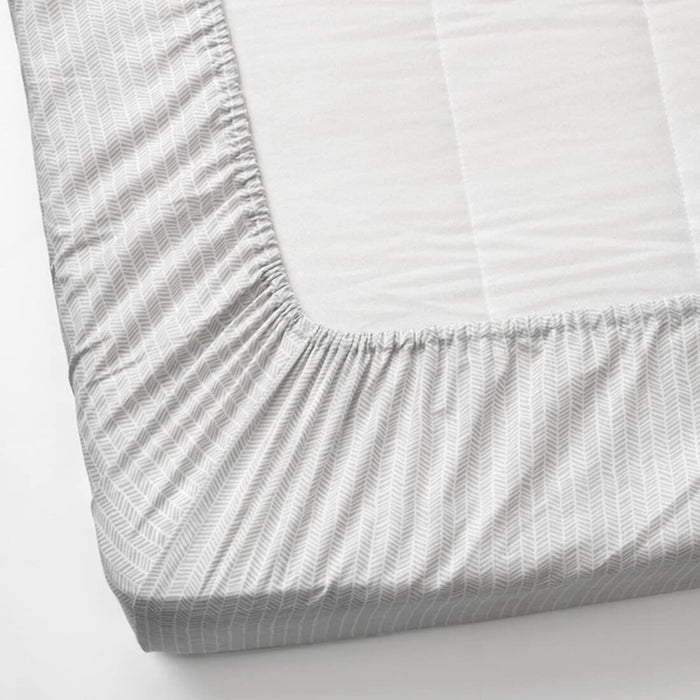 Digital Shoppy IKEA 3-Piece bedlinen Set for cot, Grey 60x120 cm (23 5/8x47 1/4 "),bedsheet cotton, single bedsheet, bedsheet design, bedsheet online india, 00373194
