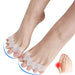 Digital Shoppy 8 PCS Soft Silicone Hallux Valgus Foot Corrector Finger Splints Toe Separators