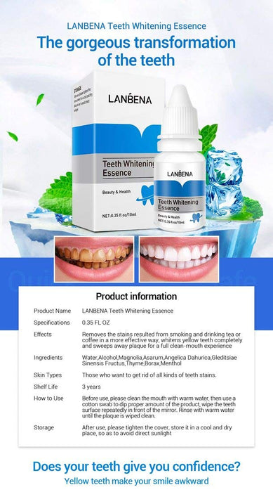 Digital Shoppy LANBENA Teeth Whitening Serum 