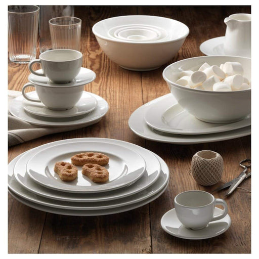 This cup and saucer set features a simple and timeless design, suitable for any occasion  10288317