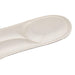 A person's feet wearing a sponge insole with flatfoot arch support, designed to provide maximum comfort and pain relief.