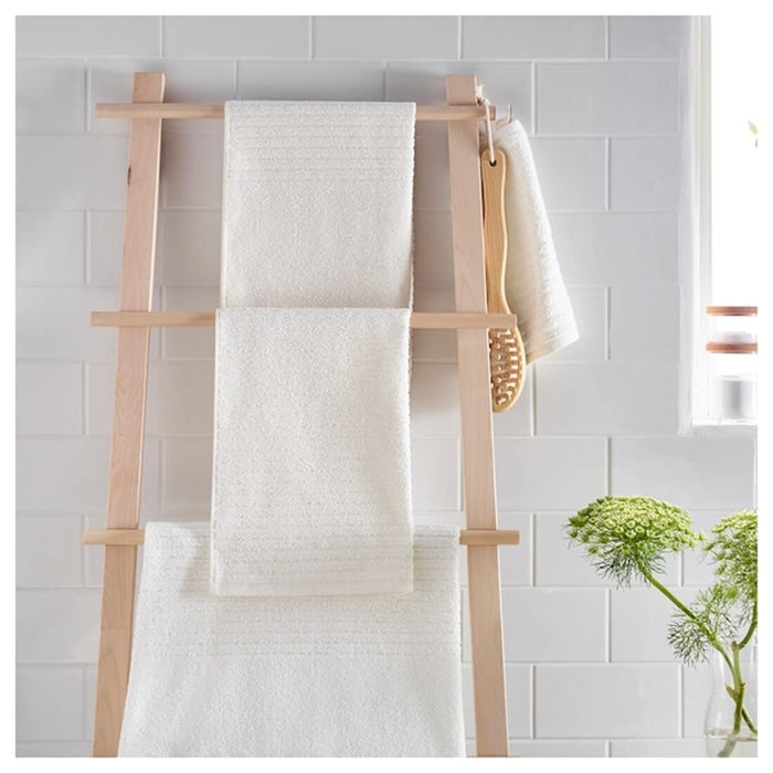 Digital Shoppy IKEA Washcloth, white, 30x30 cm 90350999 solid soft skin dry online low price.
