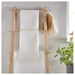 Plush and comfortable white bath towel from IKEA, 70x140 cm in size.40313216