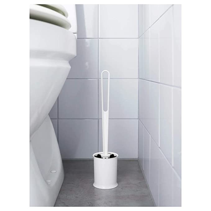 A sleek and stylish IKEA plastic toilet brush for effective cleaning 10324315 