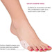 Protect and heal your little toe with our Silicone Gel Little Toe Bunion Protector for improved foot health.