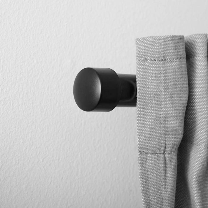 Minimalist curtain finial from IKEA with a sleek design 80219938