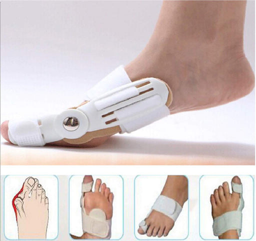 Digital Shoppy Splint Big Toe Straightener Corrector Foot Pain Relief Foot Care And Big Toe Straightener Silicone Gel Thumb Valgus Protector pack of 2Pcs