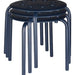 digital shoppy ikea stool, A side view of a 30 cm stool from IKEA, highlighting the cylindrical black metal legs and the small round feet at the base of each leg.  30415809
