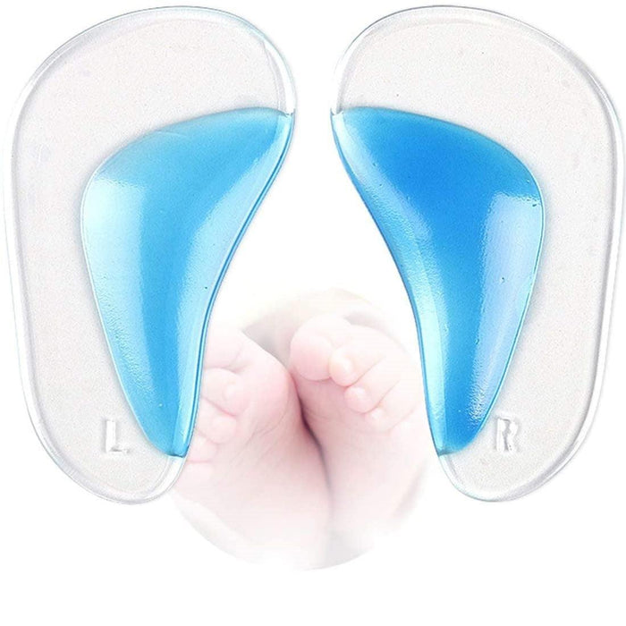 Pair Silicone Gel Children Orthotics Insoles for Kids Baby