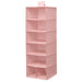 Digital Shoppy IKEA Storage Box with 7 Compartments (Pink) - digitalshoppy.in
