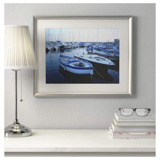 Add a touch of elegance to your home decor with the stylish and sophisticated Silver-colour Frame (40x50 cm) from IKEA 30297434