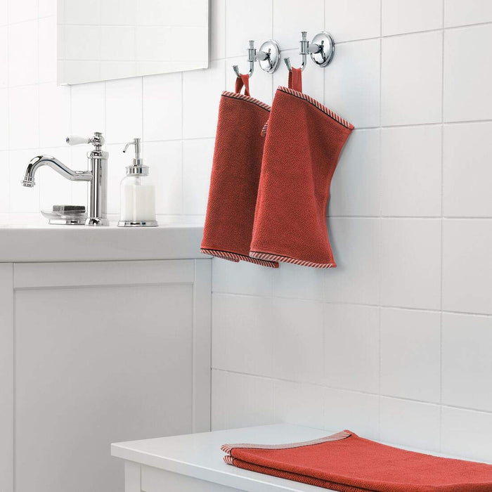 Digital Shoppy IKEA Washcloth, red, 30x30 cm (12x12 ) Pack of 2 50405164 toweling design dish clean online low price
