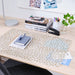 Digital Shoppy IKEA Desk pad, Patterned Beige/Transparent, 65x45 cm