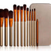 Digital Shoppy Make Up Cosmetic Tool Kit Brush Set for Eye Shadow, Foundation, Powder, Eyeliner, Eyelash, Lip - 2 Pieces - digitalshoppy.in