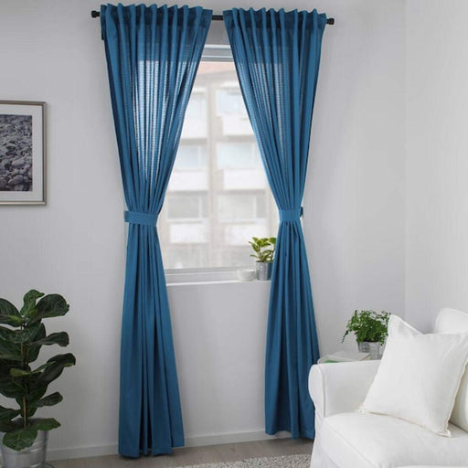 Digital Shoppy IKEA Curtains with tie-Backs,80427937,Curtain, Window Curtain Online, Designer Curtain Online, Plain curtains, Curtains for home