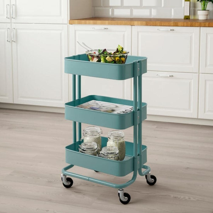 Space-saving IKEA trolley with slim design for apartment living  40466959