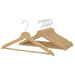 Digital Shoppy IKEA Solid Wood Hangers, 43 cm - 8 Pack hang clothes heavy online price 30238538 Digital shoppy
