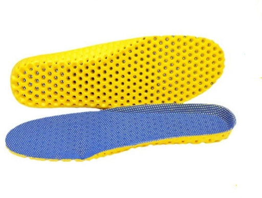 Digital Shoppy Light Weight Breathable orthopedic insoles Deodorant Shoes Running Cushion Insoles for Shoes Pad Solid plantillas para los pies (Navy Blue, 41 (25cm-26cm))