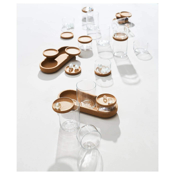 Digital Shoppy IKEA Jar with Lid and Tray, Set of 5, Glass Cork store items online lid low price 20394015 digital shoppy