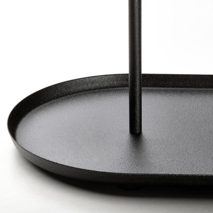 Digital Shoppy IKEA Serving stand, two tiers, blackfor decoration, Kitchenware & tableware, Serveware, Cake & serving stands. dinnerware, home- 30539522, A black two-tiered serving stand from IKEA with a simple and modern design. The top tier is smaller than the bottom tier and the stand is made of metal. 