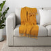 Digital Shoppy IKEA Throw, Yellow, 60x160 cm (24x63 ). 30423753