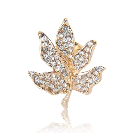 Digital Shoppy Maple Leaves Metal Brooch Charming Vintage Pin Exquisite Collar for Women Unisex Dance Party Accessories Gift-1PC Random Colour - digitalshoppy.in