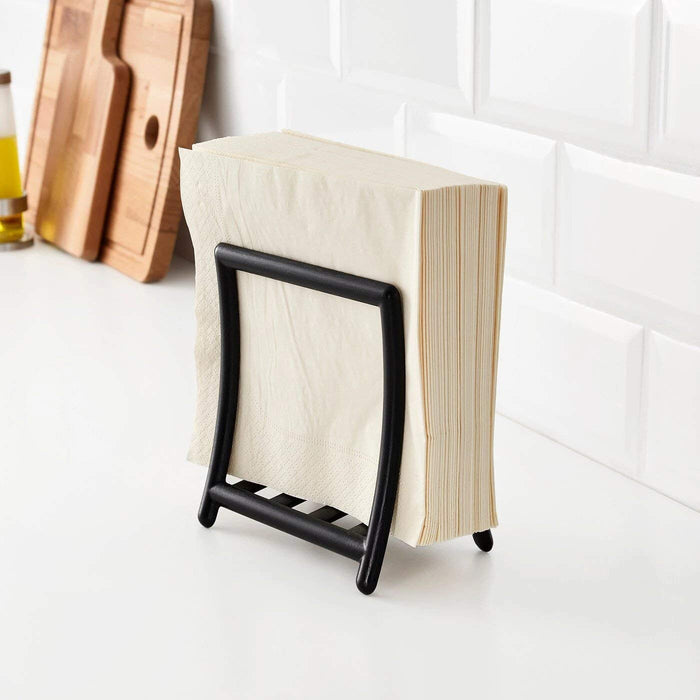 Digital Shoppy IKEA Napkin Holder, Black, 40x40 cm (15 ¾x15 ¾) organize design kitchen online 30342851
