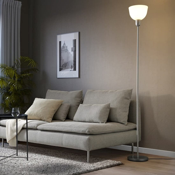 Digital Shoppy IKEA Floor uplighter, Silver-Color/White. 70486338