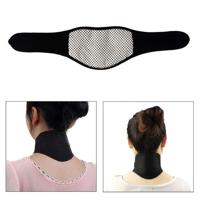Digital Shoppy Tourmaline Magnetic Therapy Neck Massager Cervical Vertebra Protection Spontaneous Heating Belt Body Massager Relieve The Pain--FREE SHIPPING - digitalshoppy.in