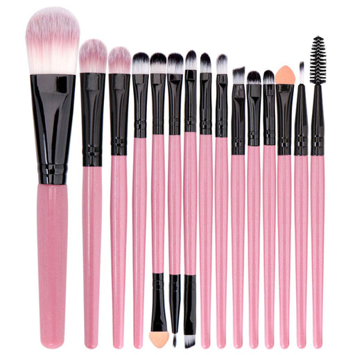 Digital Shoppy 15PCs Makeup Brush Set Cosmetict Makeup For Face Make Up Tools Women Beauty Professional Foundation Blush Eyeshadow Consealer