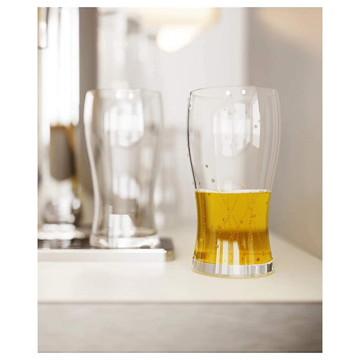  IKEA Beer Glass, Clear Glass Set -( Pack of 6) price online beer glass set digital shoppy 90242033