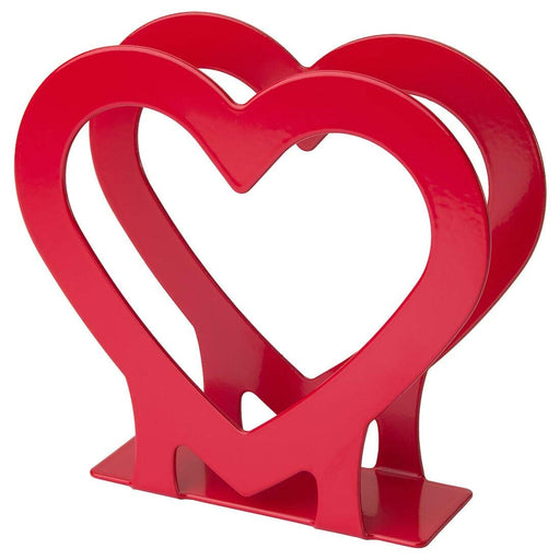Digital Shoppy IKEA Napkin Holder, Heart-Shaped Red  strong durable kitchen classic online low price 10466343